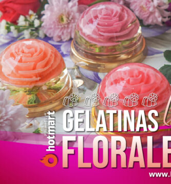 GELATINAS FLORALES 3D
