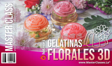 GELATINAS FLORALES 3D